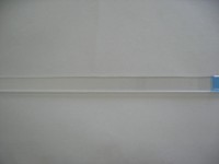 Transparent flat bottom bar. 3.05 metre  lengths