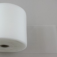 12.5cm (5in) heading buckram, Transparent