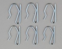 100 Metal pin hooks for buckram headings