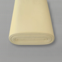 CREAM Solprufe cotton sateen lining, Teflon finish, 116 pick 140grams/m2, Creased & Lapped
