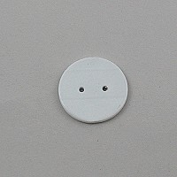 Lead penny weights 28mm dia to sew into curtain hems (White Finish)