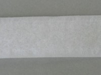 50mm (2in) loop tape, self adhesive, White