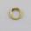 25 x Solid brass rings 18mm (3/4in) dia for tie-backs - view 1