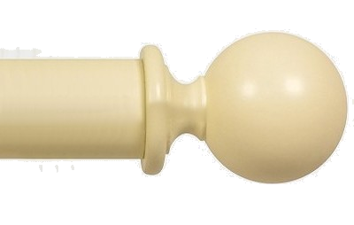 Designer Collection 63mm Ø Ball Finial - Old Cream Designer Collection 63mm Ø Ball Finial - Old Cream