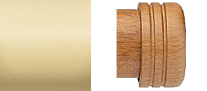 Designer Collection 63mm Ø End Stop - Old Cream Designer Collection 63mm Ø End Stop - Old Cream