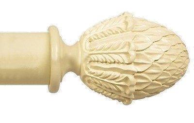 Designer Collection 63mm Ø Pineapple Finial - Old Cream