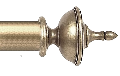 Designer Collection 63mm Ø Urn Finial - Pale Gold Designer Collection 63mm Ø Urn Finial - Pale Gold