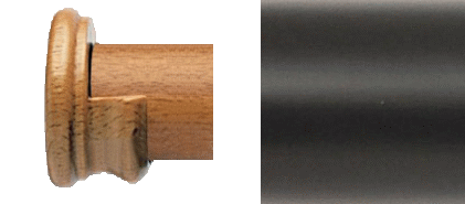 Designer Collection 63mm Ø Wooden Recess Bracket - Ebony Designer Collection 63mm Ø Wooden Recess Bracket - Ebony
