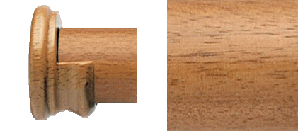 Designer Collection 63mm Ø Wooden Recess Bracket - Natural Oak Designer Collection 63mm Ø Wooden Recess Bracket - Natural Oak