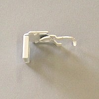 Compact-2 support bracket, white.
