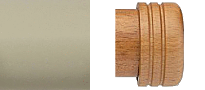 Designer Collection 63mm Ø End Stop - Sage Grey Designer Collection 63mm Ø End Stop - Sage Grey