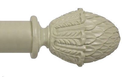 Designer Collection 63mm Ø Pineapple Finial - Sage Grey Designer Collection 63mm Ø Pineapple Finial - Sage Grey
