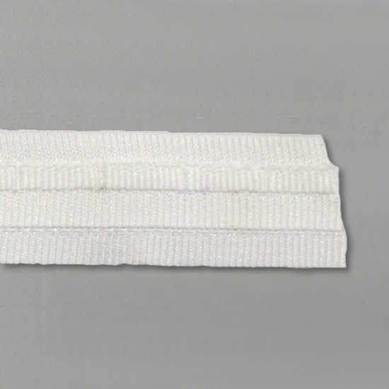 Roman blind tape white polyester