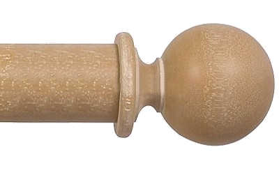 Designer Collection 63mm Ø Ball Finial - Vintage Oak Designer Collection 63mm Ø Ball Finial - Vintage Oak