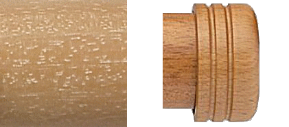 Designer Collection 63mm Ø End Stop - Vintage Oak Designer Collection 63mm Ø End Stop - Vintage Oak