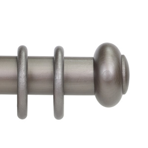 Classic Collection 35mm Ø Button Finial - Red Mahogany (Stained) Classic Collection 35mm Ø Button Finial - Red Mahogany (Stained)