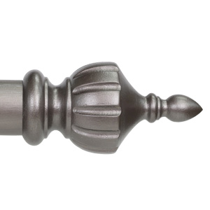 Classic Collection 35mm Ø Crown Finial - Red Mahogany (Stained) Classic Collection 35mm Ø Crown Finial - Red Mahogany (Stained)