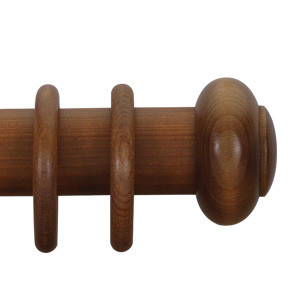 Classic Collection 63mm Ø Button Finial - Antique Pine Classic Collection 63mm Ø Button Finial - Antique Pine