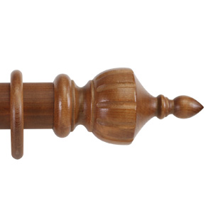 Classic Collection 63mm Ø Crown Finial - Antique Pine Classic Collection 63mm Ø Crown Finial - Antique Pine