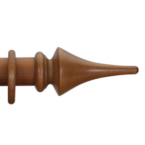 Classic Collection 63mm Ø Flute Finial - Ash