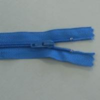 Mid blue 56cm (22in) zip